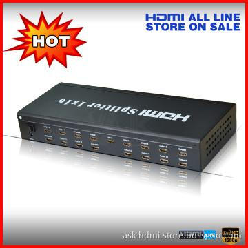 HDMI 1 input 16 output Splitter Support 3D HD
